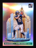 Rome Odunze 2024 Donruss Downtown! Oversize #15 RC at PristineAuction.com