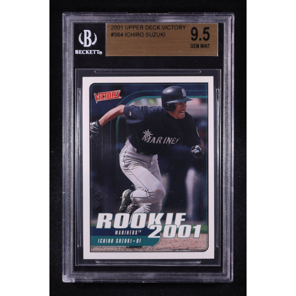 Ichiro Suzuki 2001 Upper Deck Victory #564 RC (BGS 9.5) at PristineAuction.com