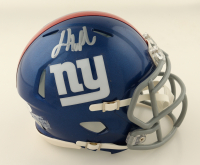 Jalin Hyatt Signed Giants Speed Mini Helmet (JSA) at PristineAuction.com