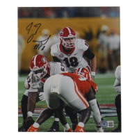 JT Daniels Signed Georgia Bulldogs 8x10 Photo (Beckett) at PristineAuction.com