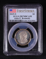 2015-S Kennedy Gold Dollar (PCGS PR70DCAM) at PristineAuction.com