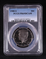 1988-S Kennedy Half Dollar (PCGS PR69DCAM) at PristineAuction.com