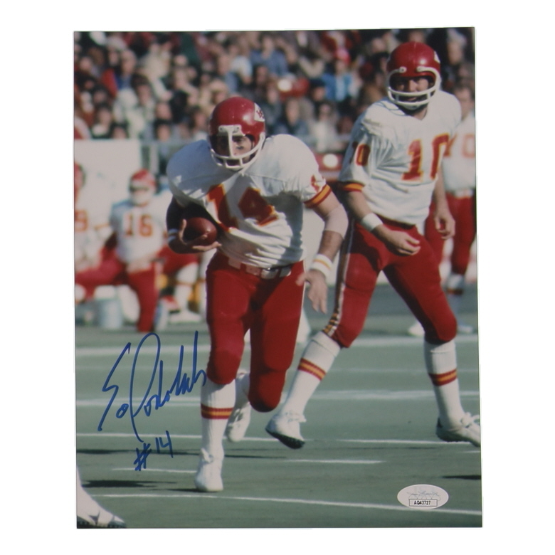 Ed Podolak Signed Chiefs 8x10 Photo (JSA) at PristineAuction.com Ed Podolak Signed Chiefs 8x10 Photo (JSA) at PristineAuction.com