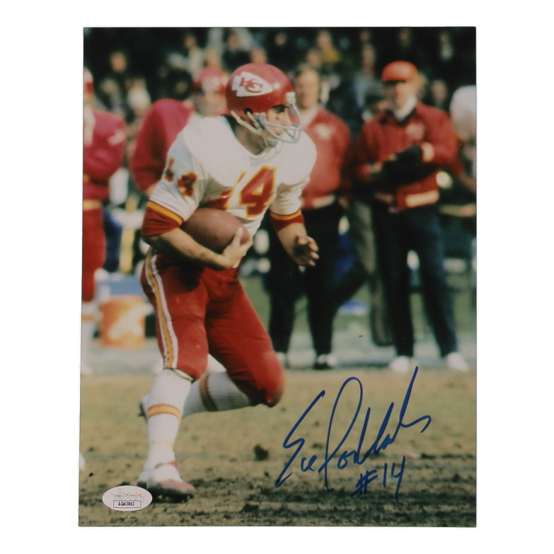 Ed Podolak Signed Chiefs 8x10 Photo (JSA) at PristineAuction.com Ed Podolak Signed Chiefs 8x10 Photo (JSA) at PristineAuction.com