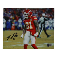 Nikko Remigio Signed Chiefs 8x10 Photo (Beckett) at PristineAuction.com