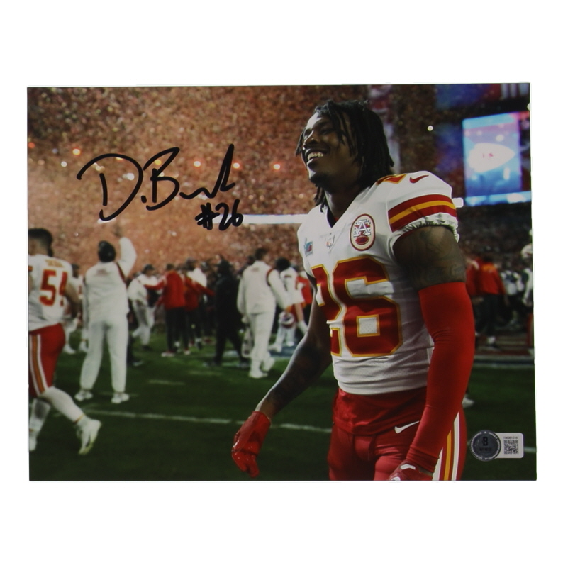 Deon Bush Signed Chiefs 8x10 Photo (Beckett) at PristineAuction.com Deon Bush Signed Chiefs 8x10 Photo (Beckett) at PristineAuction.com