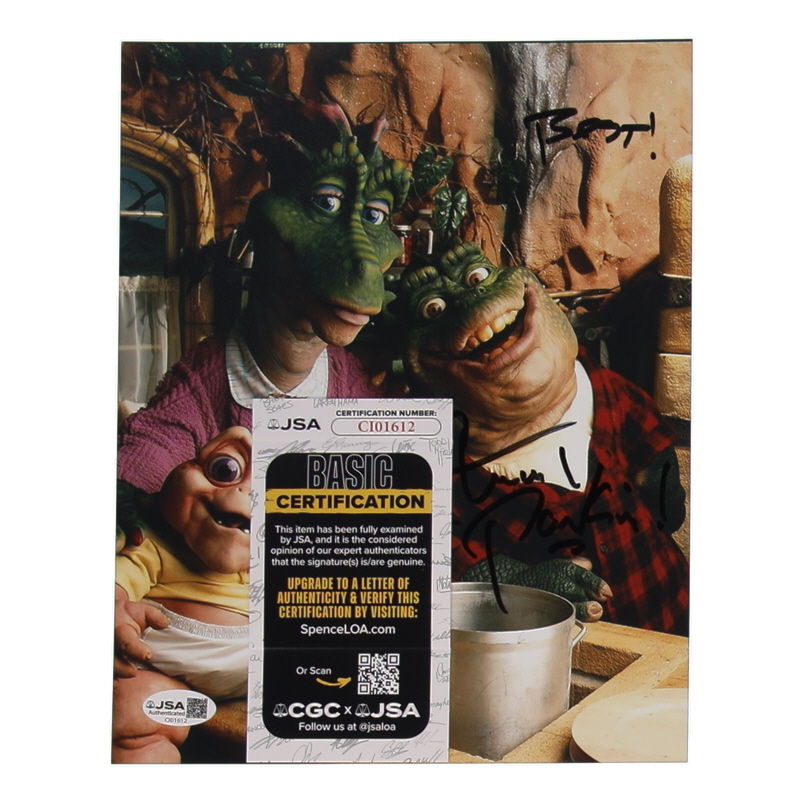 Stuart Pankin Signed "Dinosaurs" 8x10 Photo Inscribed "Best" (JSA) at PristineAuction.com Stuart Pankin Signed "Dinosaurs" 8x10 Photo Inscribed "Best" (JSA) at PristineAuction.com