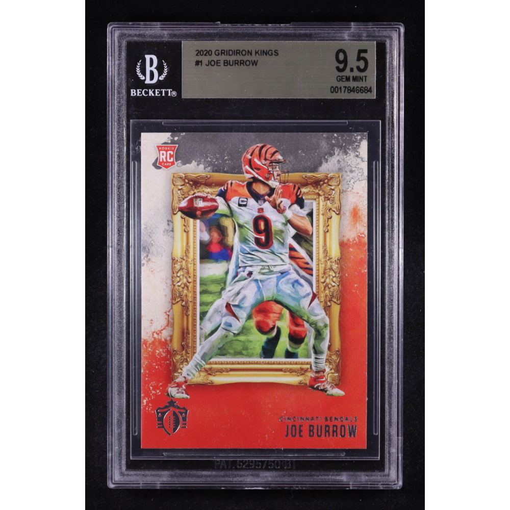 Joe Burrow 2020 Gridiron Kings #1 RC (BGS 9.5) at PristineAuction.com