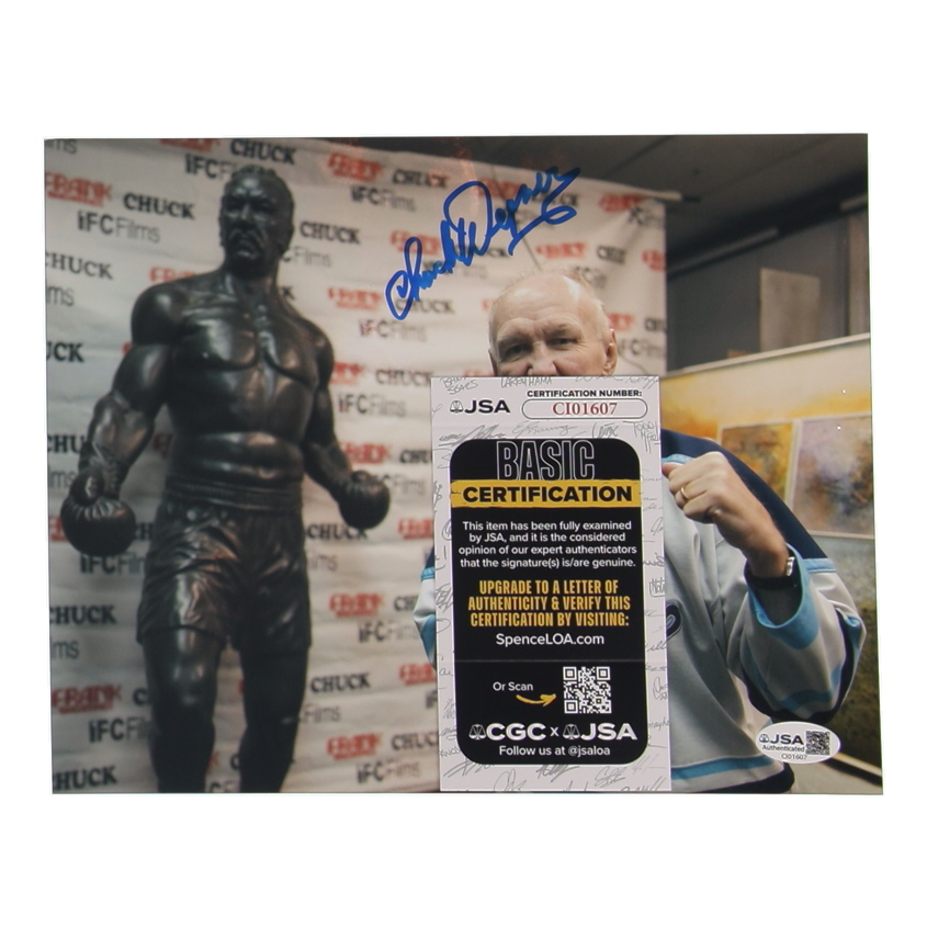 Chuck Wepner Signed 8x10 Photo (JSA) at PristineAuction.com Chuck Wepner Signed 8x10 Photo (JSA) at PristineAuction.com