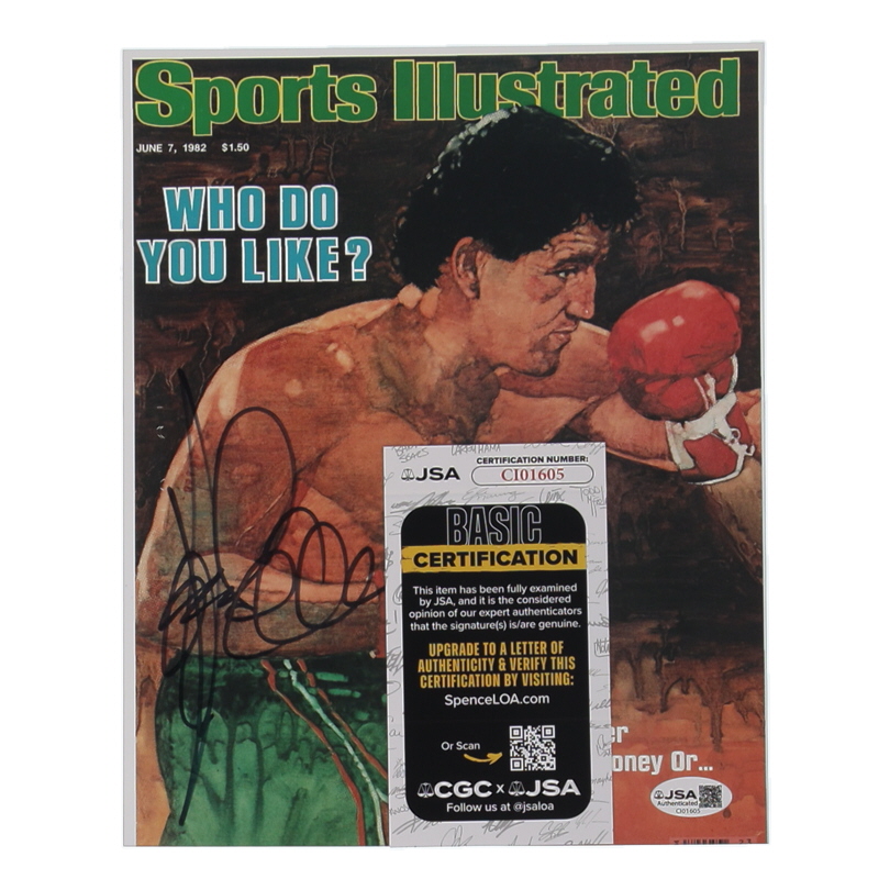 Gerry Cooney Signed 8x10 Photo (JSA) at PristineAuction.com Gerry Cooney Signed 8x10 Photo (JSA) at PristineAuction.com