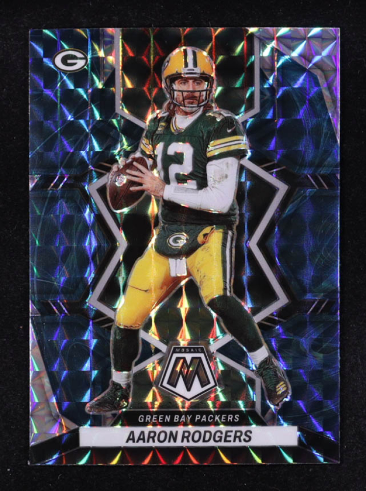 Aaron Rodgers 2022 Panini Mosaic Mosaic Genesis #69