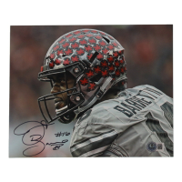 J.T. Barrett Signed Ohio State Buckeyes 8x10 Photo (Beckett) at PristineAuction.com