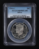 1995-S Kennedy Half Dollar Silver (PCGS PR69DCAM) at PristineAuction.com