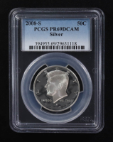 2008-S Kennedy Half Dollar Silver (PCGS PR69DCAM) at PristineAuction.com