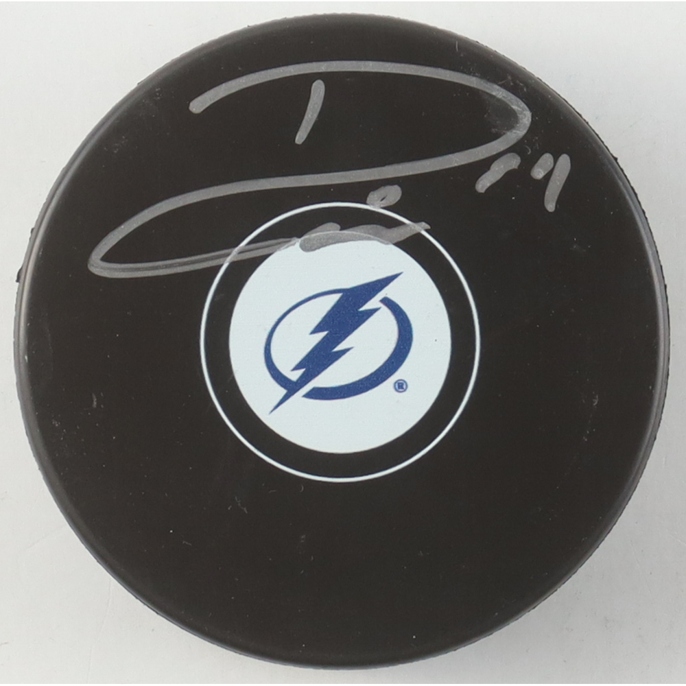Ryan Callahan Signed Lightning Logo Hockey Puck (PSA) at PristineAuction.com