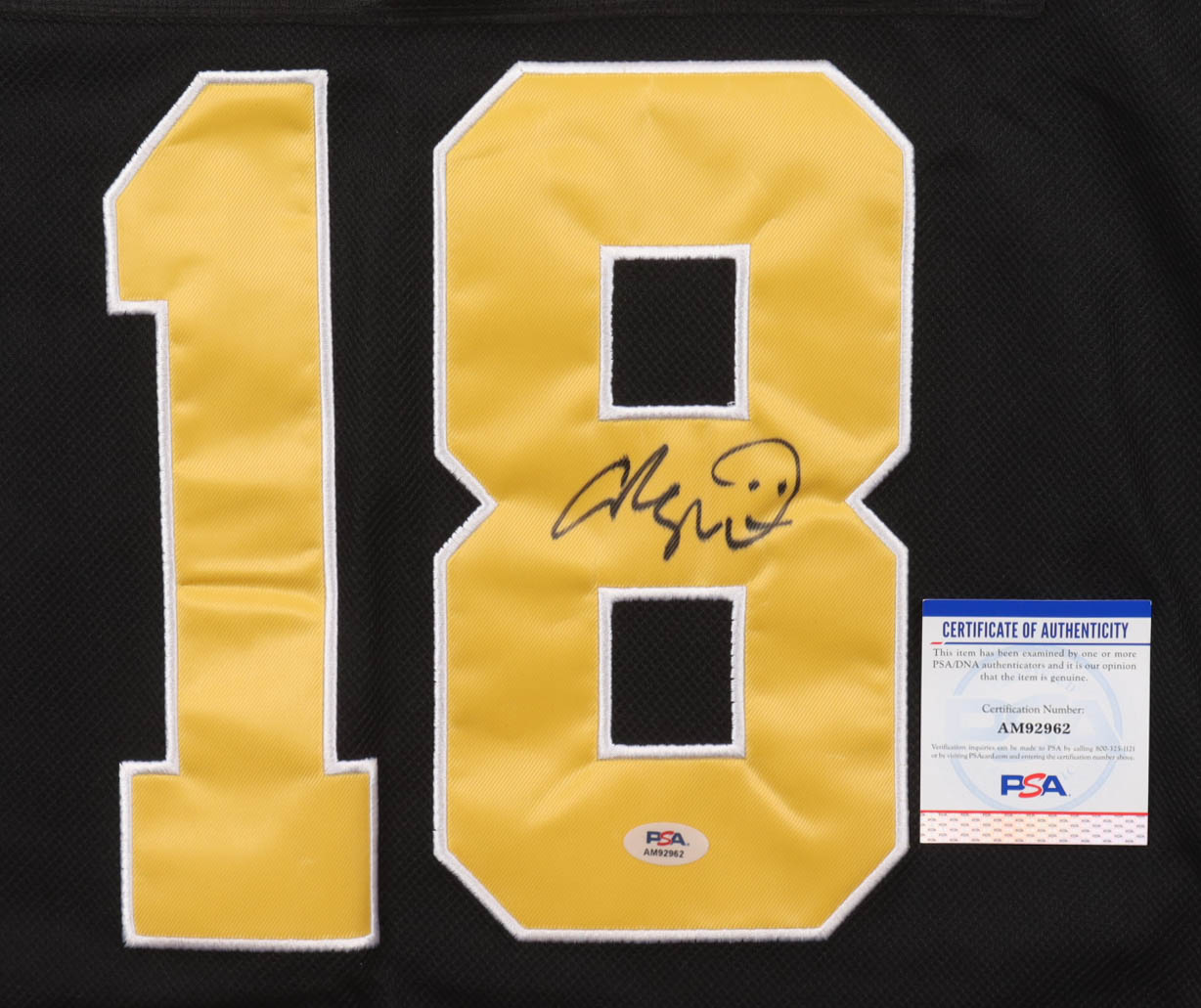 Adam Sandler Signed "Happy Gilmore" Jersey (PSA) at PristineAuction.com Adam Sandler Signed "Happy Gilmore" Jersey (PSA) at PristineAuction.com