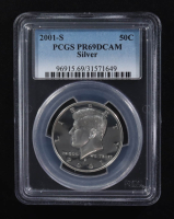2001-S Kennedy Half Dollar Silver (PCGS PR69DCAM) at PristineAuction.com