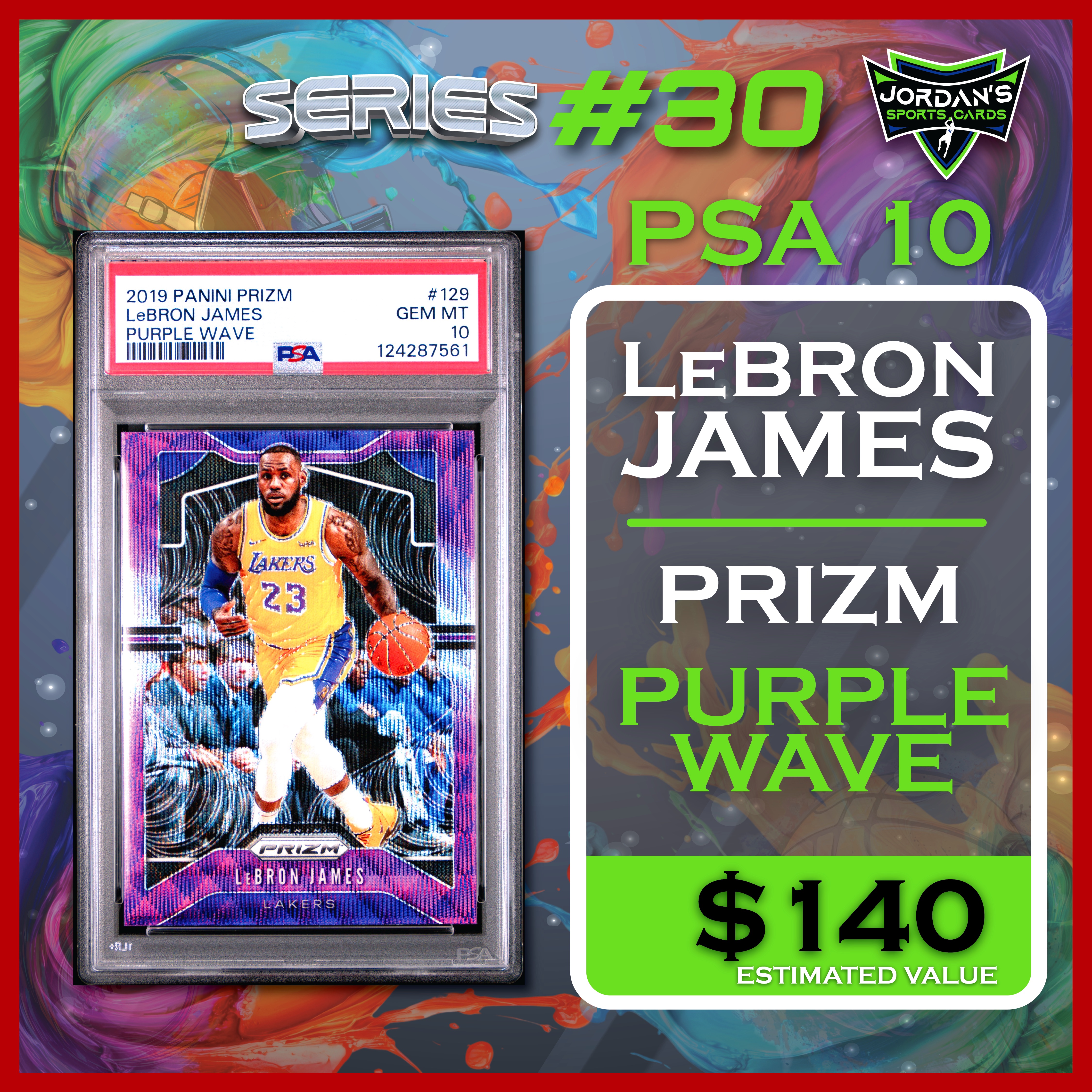 Platinum Quest Series 30 Sports Card Pack Mystery Box Presented by Jordan's Sports Cards - (1) Graded PSA or BGS Card Per Pack (Limited to 600 Packs!) at PristineAuction.com Platinum Quest Series 30 Sports Card Pack Mystery Box Presented by Jordan's Sports Cards - (1) Graded PSA or BGS Card Per Pack (Limited to 600 Packs!) at PristineAuction.com