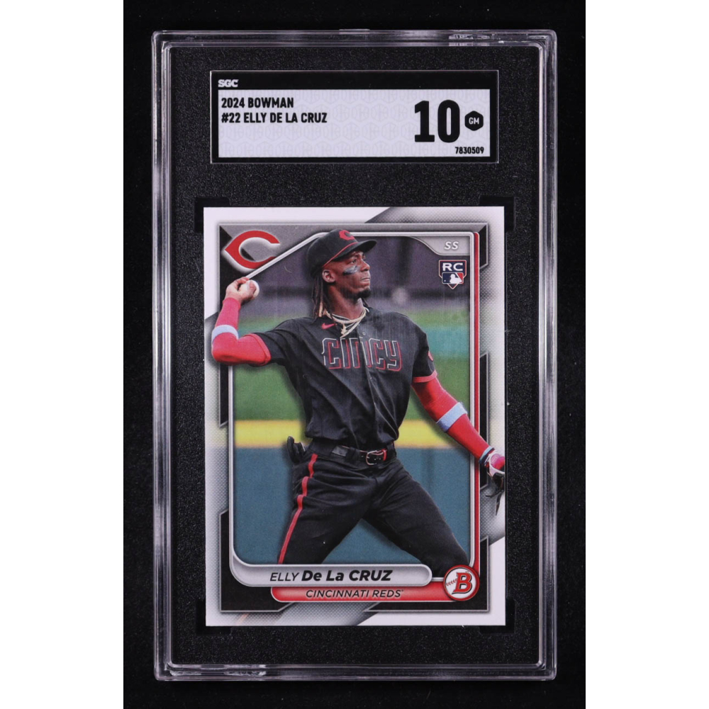 Elly De La Cruz 2024 Bowman #22 RC (SGC 10) at PristineAuction.com