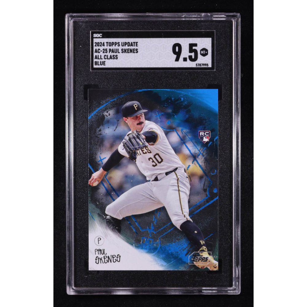 Paul Skenes 2024 Topps Update All Class Blue #25 RC (SGC 9.5) at PristineAuction.com