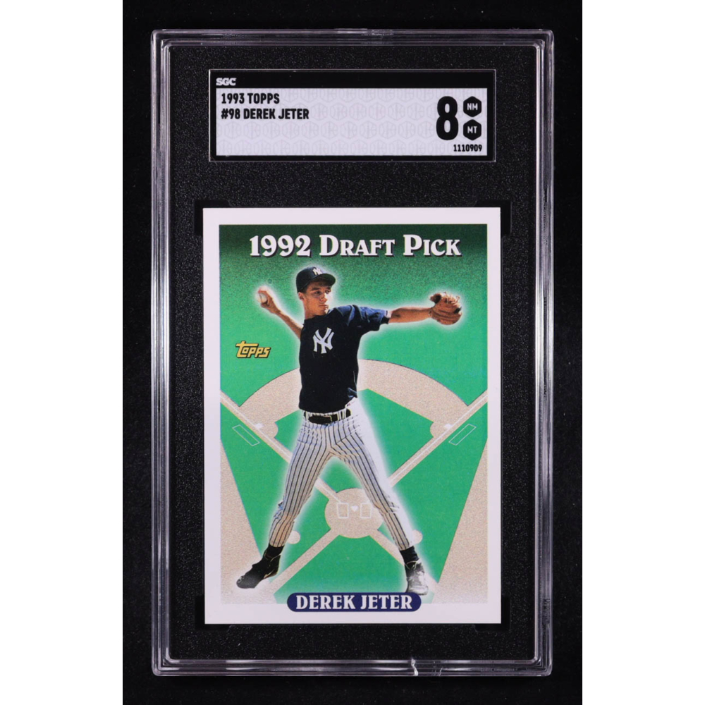Derek Jeter 1993 Topps #98 RC (SGC 8) at PristineAuction.com