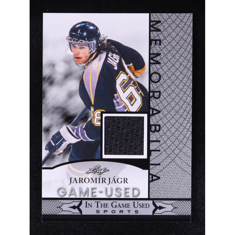Jaromir Jagr 2024 Leaf ITG Used Sports Memorabilia #GUM57 at PristineAuction.com