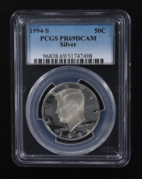 1994-S Kennedy Half Dollar Silver (PCGS PR69DCAM) at PristineAuction.com