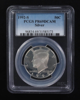 1992-S Kennedy Half Dollar Silver (PCGS PR69DCAM) at PristineAuction.com