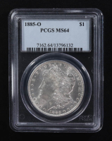 1885-O Morgan Silver Dollar  (PCGS MS64) at PristineAuction.com