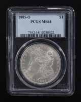 1885-O Morgan Silver Dollar  (PCGS MS64) at PristineAuction.com