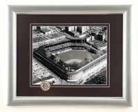 "Brooklyn Dodgers Ebbetts Field" Custom Framed Photo Display with Dodgers Pin at PristineAuction.com
