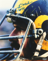 Tom Mack Signed Rams 8x10 Photo Inscribed "HOF '99" (Schwartz) at PristineAuction.com