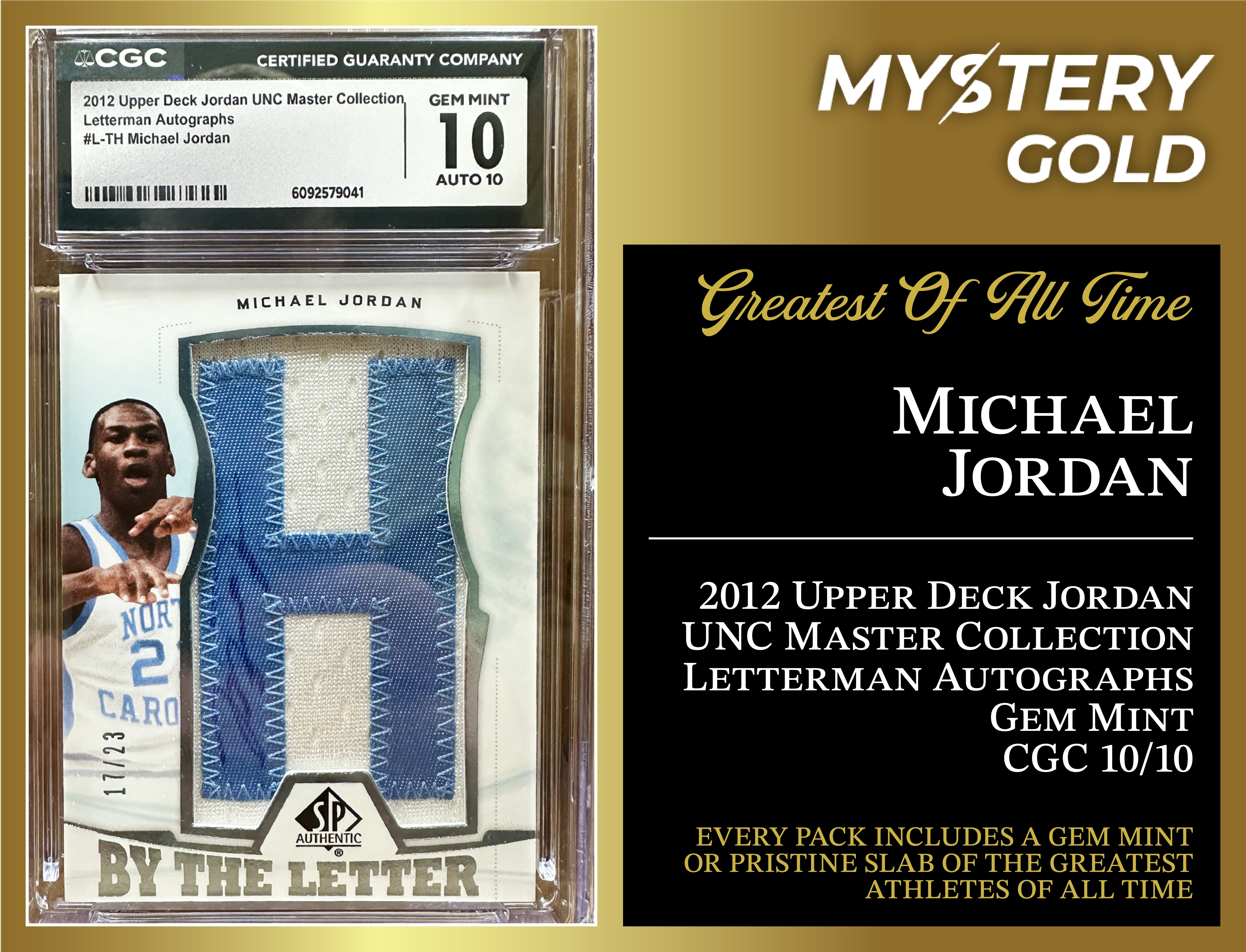 MYSTERY GOLD PRESENTS - GOAT GEM MINT EDITION SERIES 2 MYSTERY PACK - CONTAINS 1 PSA/BGS/CGC/SGC GEM MINT OR PRISTINE OF THE GREATEST ATHLETES OF ALL TIME! at PristineAuction.com MYSTERY GOLD PRESENTS - GOAT GEM MINT EDITION SERIES 2 MYSTERY PACK - CONTAINS 1 PSA/BGS/CGC/SGC GEM MINT OR PRISTINE OF THE GREATEST ATHLETES OF ALL TIME! at PristineAuction.com