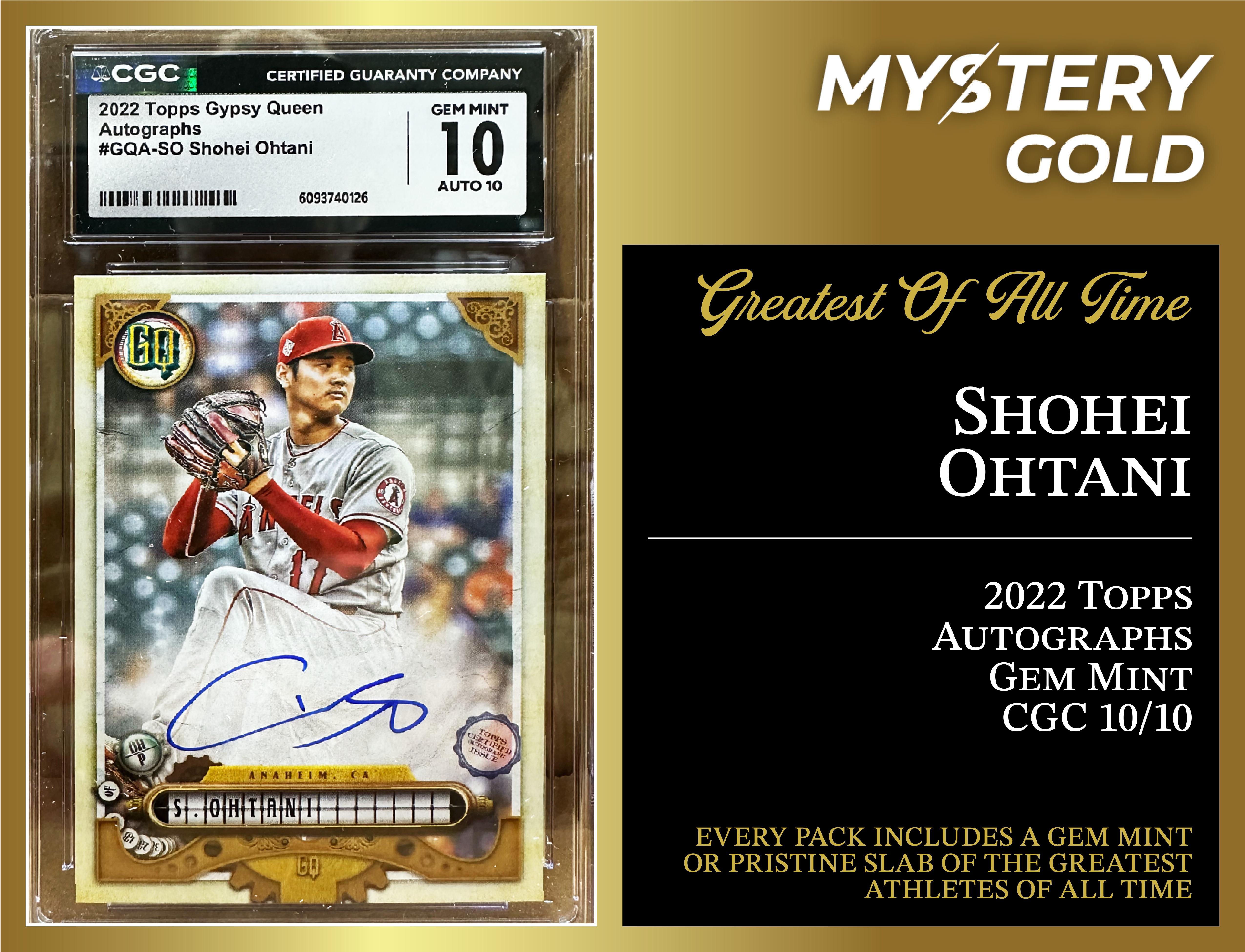 MYSTERY GOLD PRESENTS - GOAT GEM MINT EDITION SERIES 2 MYSTERY PACK - CONTAINS 1 PSA/BGS/CGC/SGC GEM MINT OR PRISTINE OF THE GREATEST ATHLETES OF ALL TIME! at PristineAuction.com MYSTERY GOLD PRESENTS - GOAT GEM MINT EDITION SERIES 2 MYSTERY PACK - CONTAINS 1 PSA/BGS/CGC/SGC GEM MINT OR PRISTINE OF THE GREATEST ATHLETES OF ALL TIME! at PristineAuction.com
