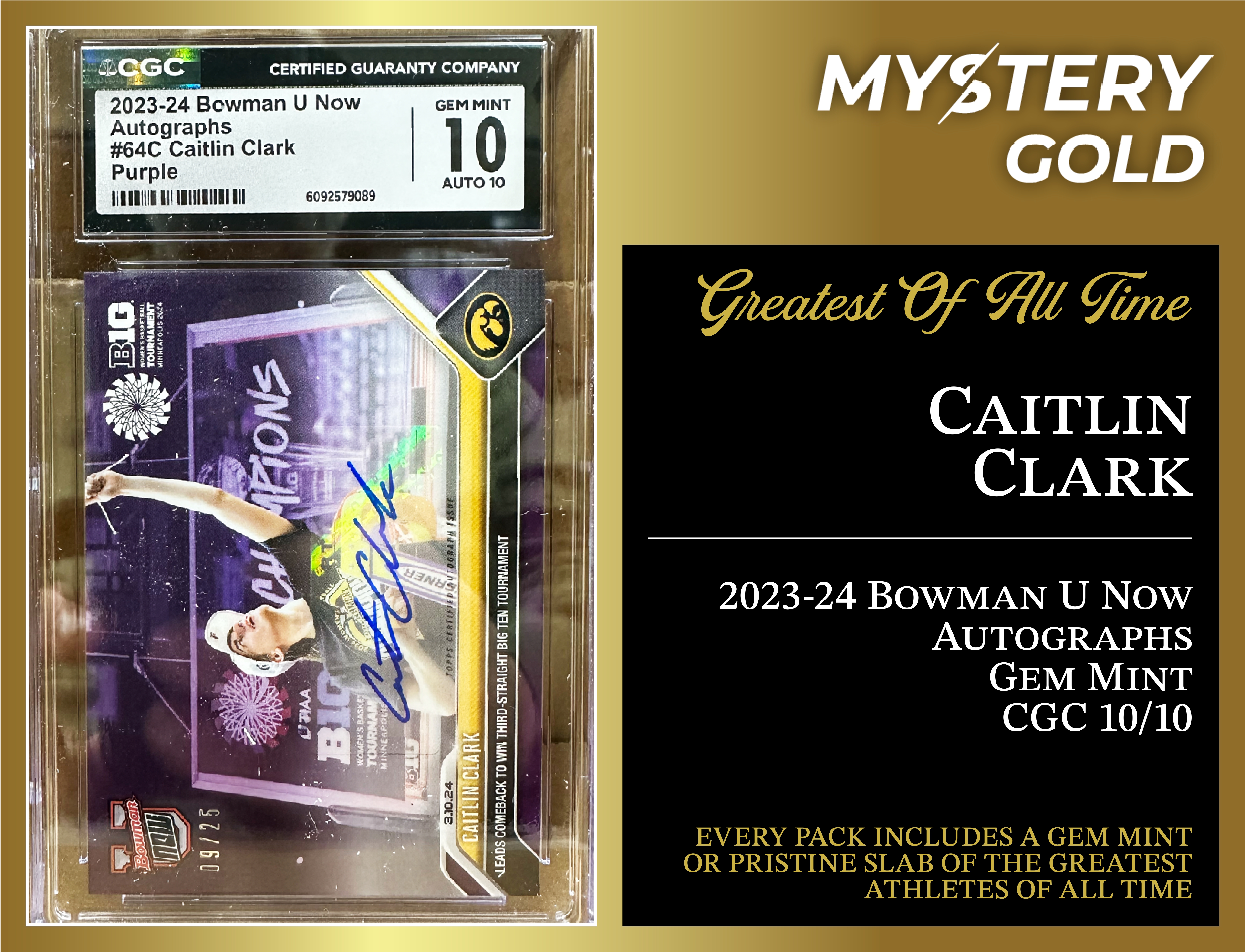 MYSTERY GOLD PRESENTS - GOAT GEM MINT EDITION SERIES 2 MYSTERY PACK - CONTAINS 1 PSA/BGS/CGC/SGC GEM MINT OR PRISTINE OF THE GREATEST ATHLETES OF ALL TIME! at PristineAuction.com MYSTERY GOLD PRESENTS - GOAT GEM MINT EDITION SERIES 2 MYSTERY PACK - CONTAINS 1 PSA/BGS/CGC/SGC GEM MINT OR PRISTINE OF THE GREATEST ATHLETES OF ALL TIME! at PristineAuction.com