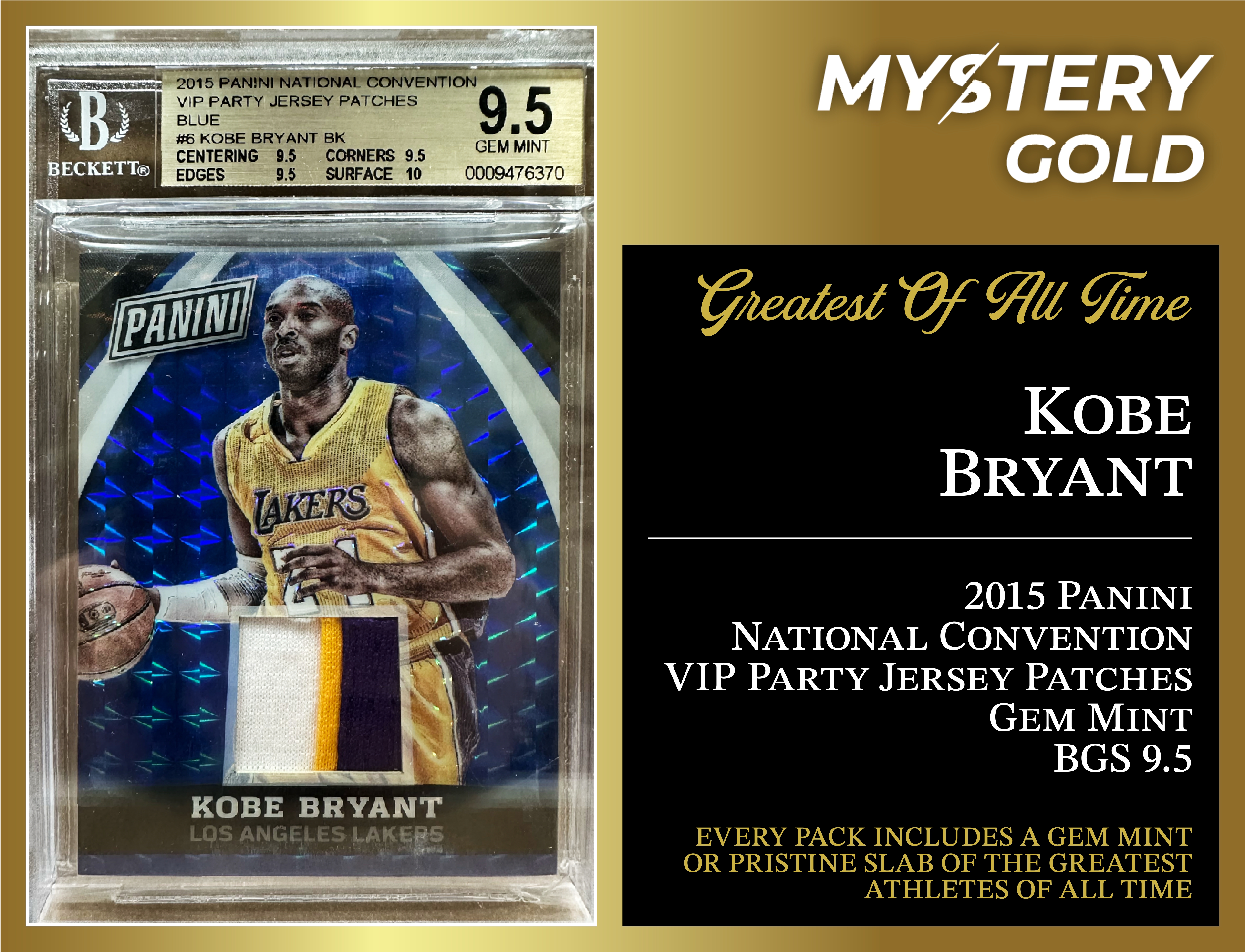 MYSTERY GOLD PRESENTS - GOAT GEM MINT EDITION SERIES 2 MYSTERY PACK - CONTAINS 1 PSA/BGS/CGC/SGC GEM MINT OR PRISTINE OF THE GREATEST ATHLETES OF ALL TIME! at PristineAuction.com MYSTERY GOLD PRESENTS - GOAT GEM MINT EDITION SERIES 2 MYSTERY PACK - CONTAINS 1 PSA/BGS/CGC/SGC GEM MINT OR PRISTINE OF THE GREATEST ATHLETES OF ALL TIME! at PristineAuction.com