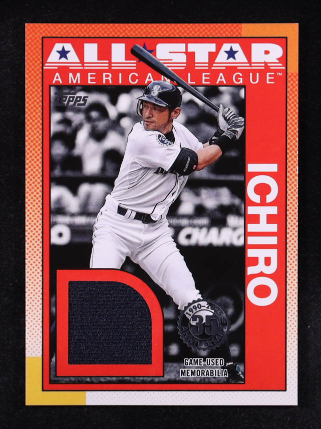 Ichiro 2025 Topps '90 Topps All Star Relics #90ASRI at PristineAuction.com Ichiro 2025 Topps '90 Topps All Star Relics #90ASRI at PristineAuction.com