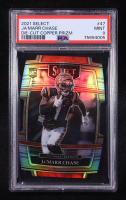 Ja'Marr Chase 2021 Select Prizm Copper Die Cut #47 RC #189/199 (PSA 9) at PristineAuction.com