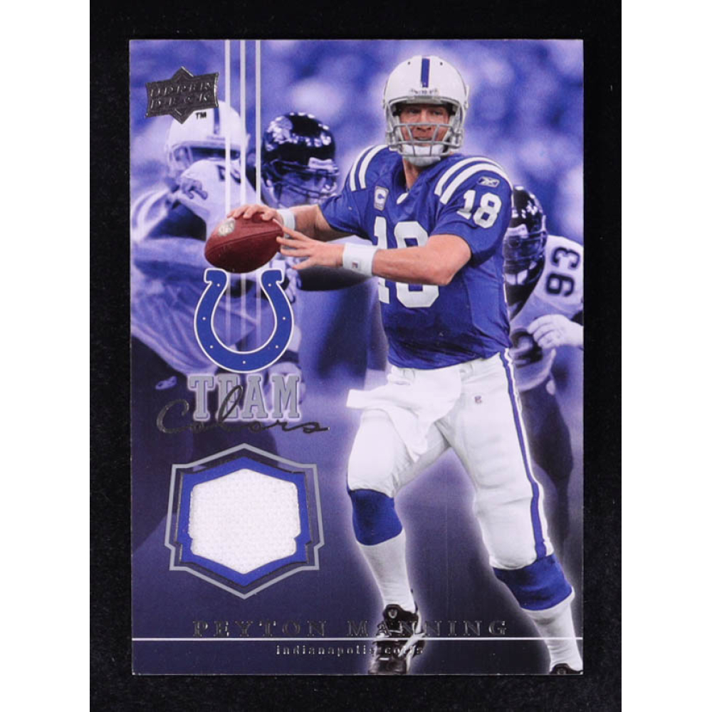 Peyton Manning 2008 Upper Deck Team Colors Jerseys #TCPM at PristineAuction.com