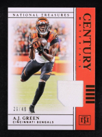 A.J. Green 2019 Panini National Treasures Century Materials Prime #29 #29/49 at PristineAuction.com