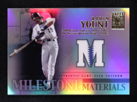 Robin Yount 2002 Topps Tribute Milestone Materials #RY Uni at PristineAuction.com