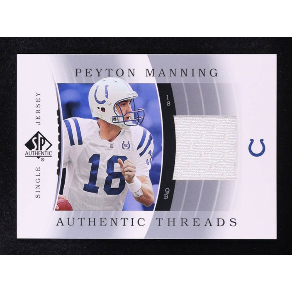 Peyton Manning 2003 SP Authentic Threads #JCPM at PristineAuction.com