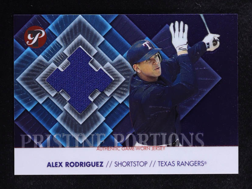 Alex Rodriguez 2002 Topps Pristine Portions Jsy B #AR #0823/1000 at PristineAuction.com Alex Rodriguez 2002 Topps Pristine Portions Jsy B #AR #0823/1000 at PristineAuction.com