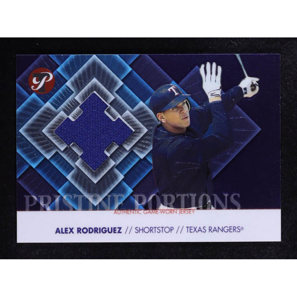 Alex Rodriguez 2002 Topps Pristine Portions Jsy B #AR #0823/1000 at PristineAuction.com