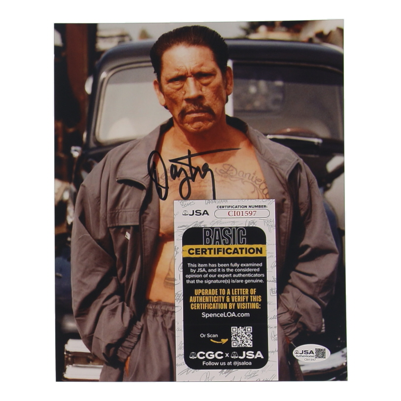 Danny Trejo Signed 8x10 Photo (JSA) at PristineAuction.com Danny Trejo Signed 8x10 Photo (JSA) at PristineAuction.com