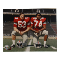 Randy Gradishar & John Hicks Signed Ohio State Buckeyes 11x14 Photo (JSA) at PristineAuction.com