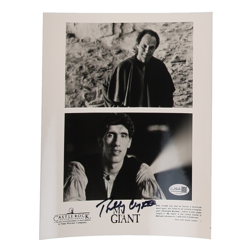 Billy Crystal Signed "My Giant" 8x10 Photo (JSA) at PristineAuction.com Billy Crystal Signed "My Giant" 8x10 Photo (JSA) at PristineAuction.com