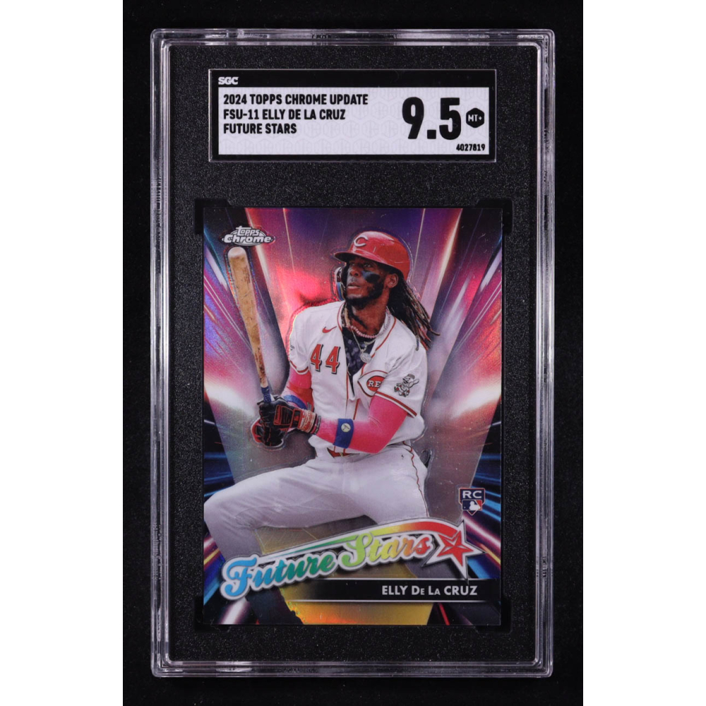 Elly De La Cruz 2024 Topps Chrome Update Future Stars #FSU11 RC (SGC 9.5) at PristineAuction.com