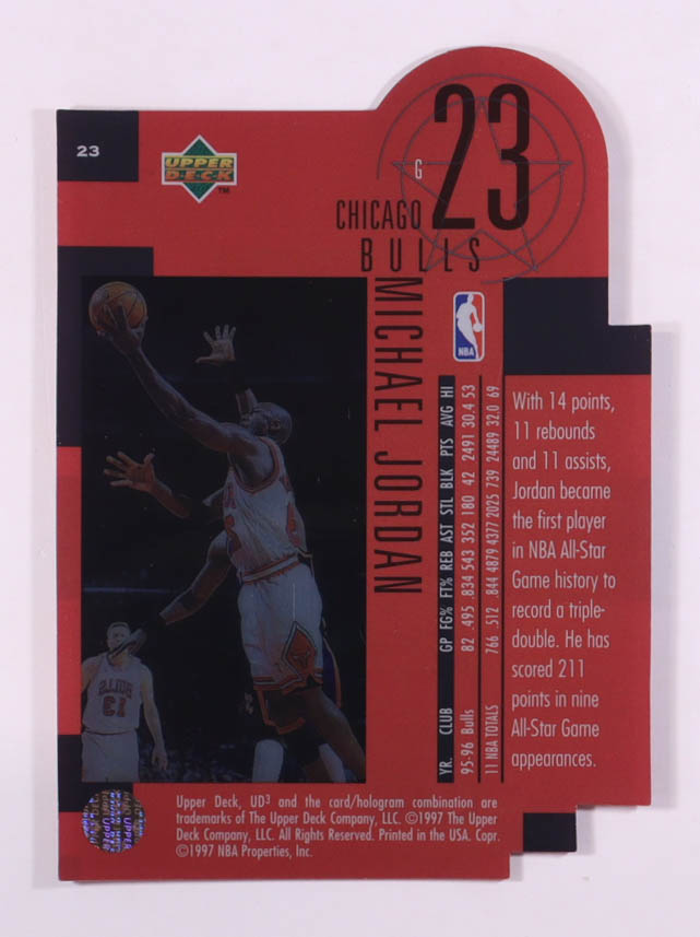 Michael Jordan 1996-97 UD3 #23 at PristineAuction.com Michael Jordan 1996-97 UD3 #23 at PristineAuction.com