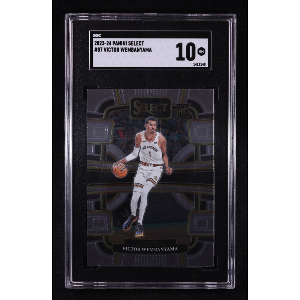 Victor Wembanyama 2023-24 Select #121 RC (SGC 10) at PristineAuction.com